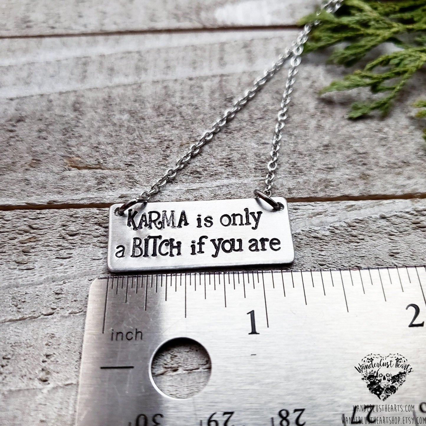 Just Karma necklace