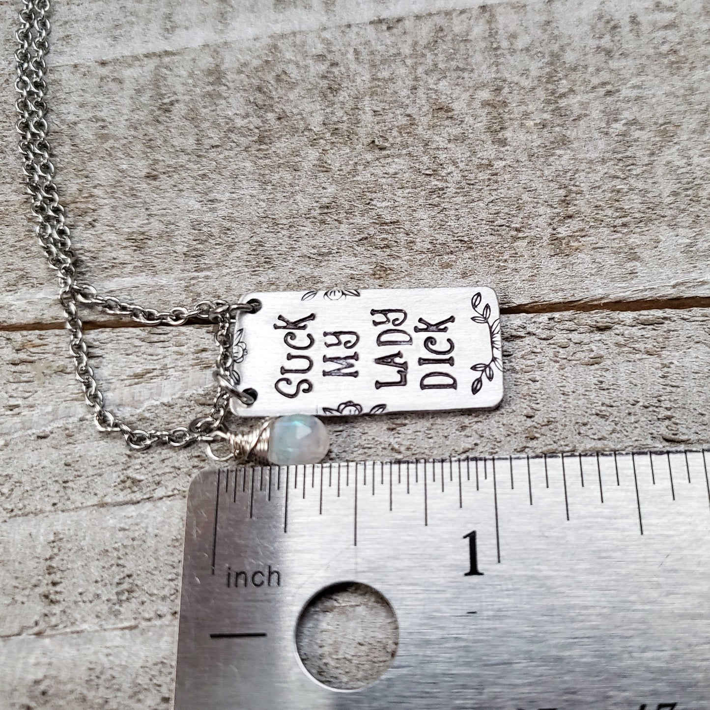 Suck my lady dick necklace
