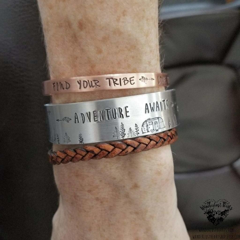 Adventure Awaits Cuff bracelet - bracelet