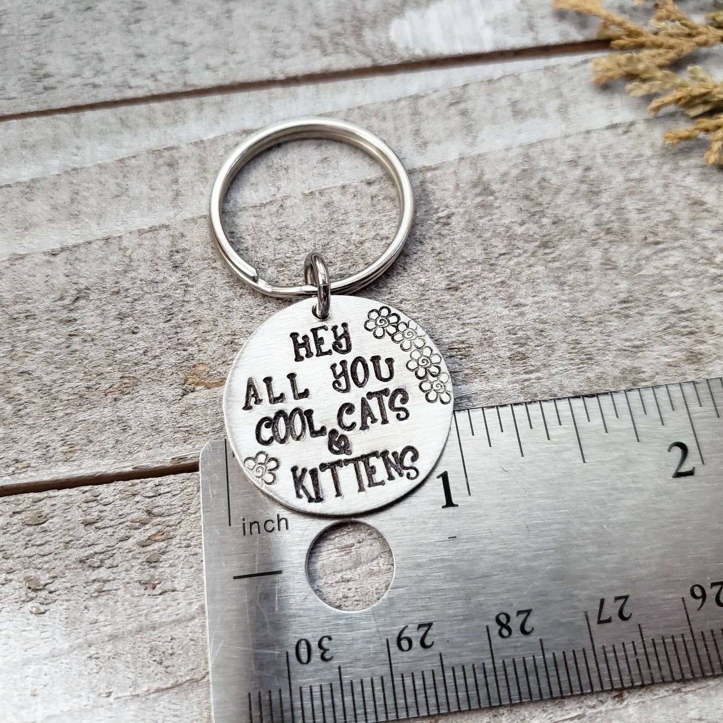 Hey all you cool cats and kittens Keychain