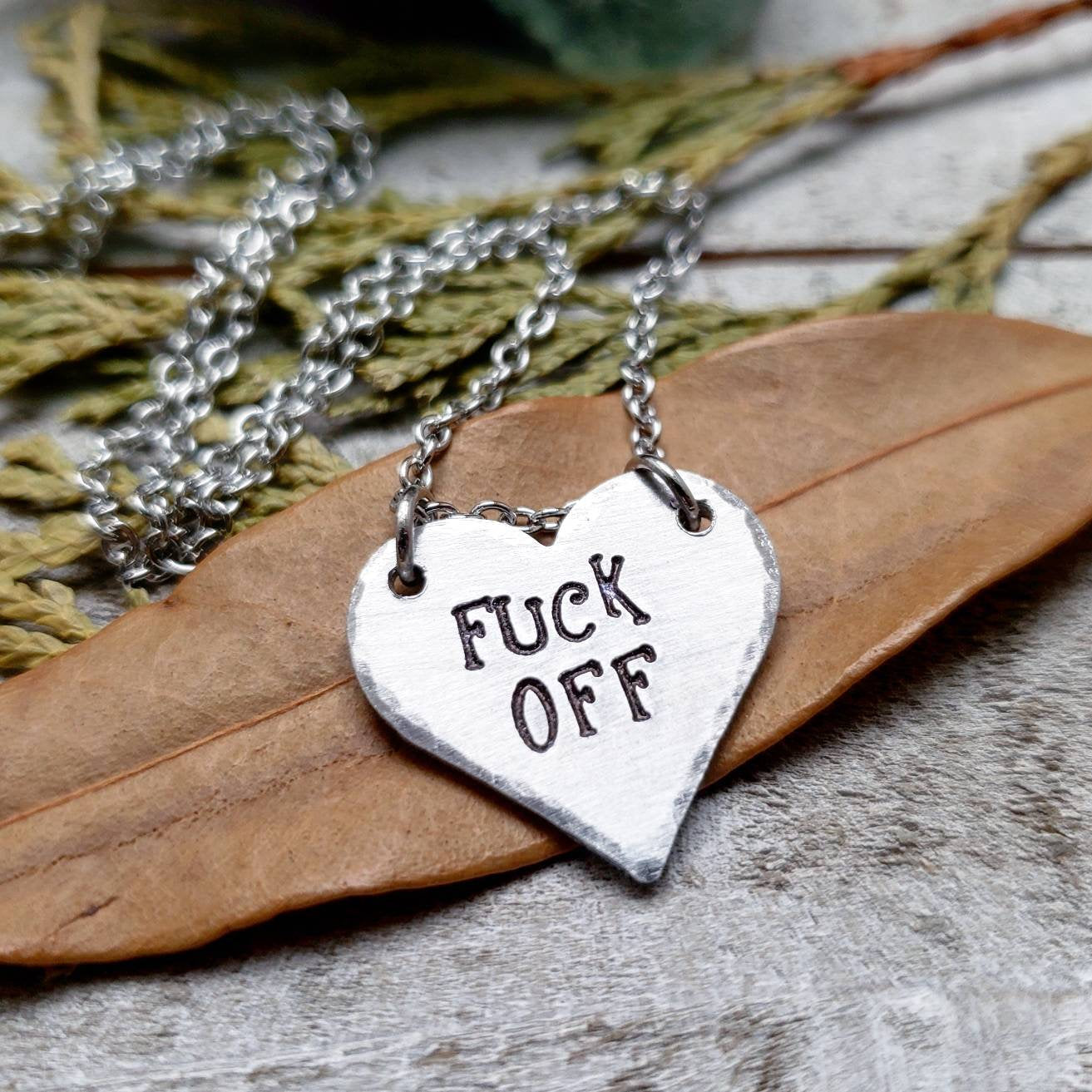 F*ck off necklace