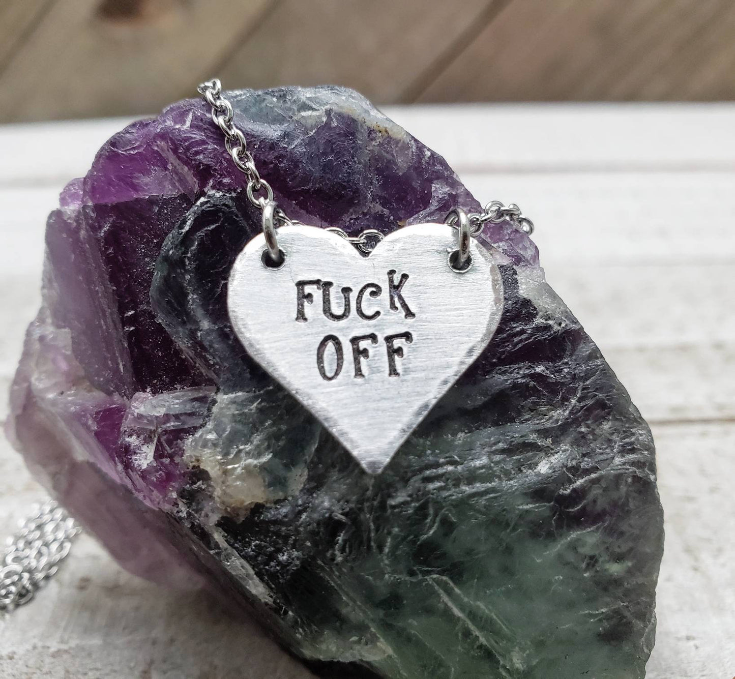 F*ck off necklace