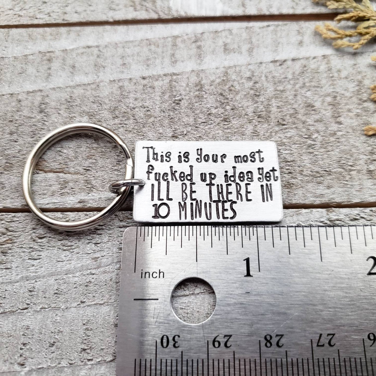 Partners in crime BFF keychain