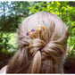 Gemstone Bee hair pin-Wanderlust Hearts