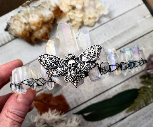 Queen of the moths Crystal crown