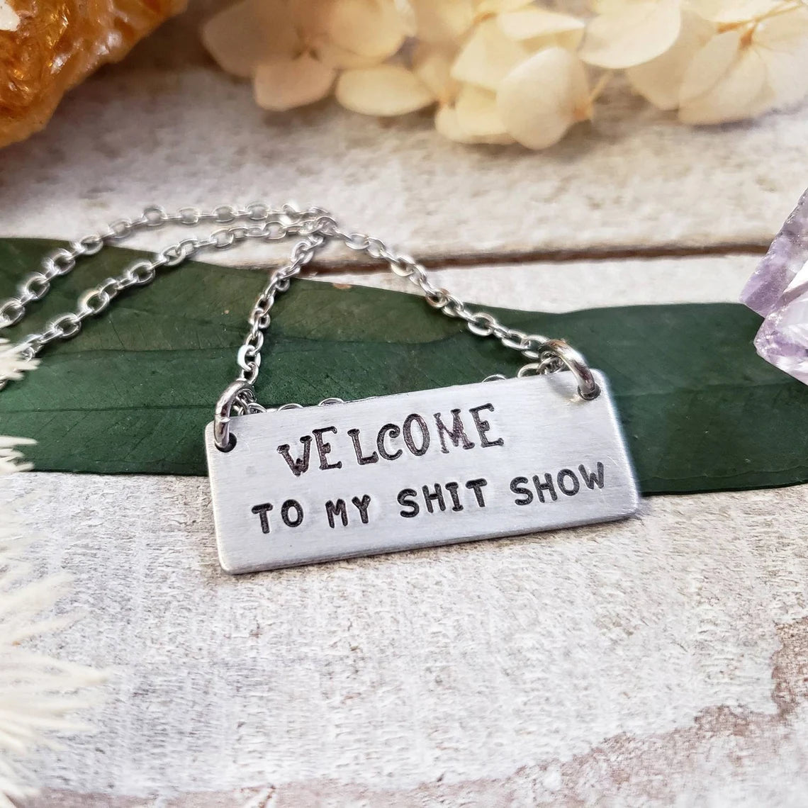 Welcome to my sh*t show necklace