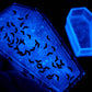 Glow bat Coffin trinket box