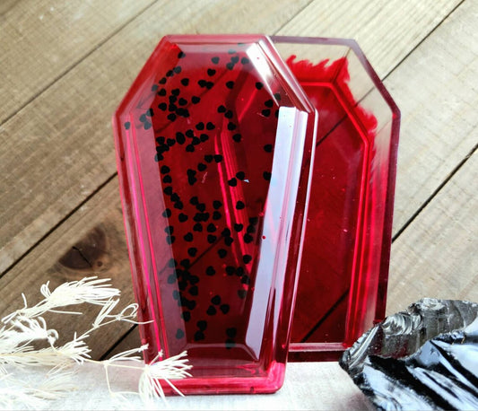 Bloody valentine Coffin trinketbox