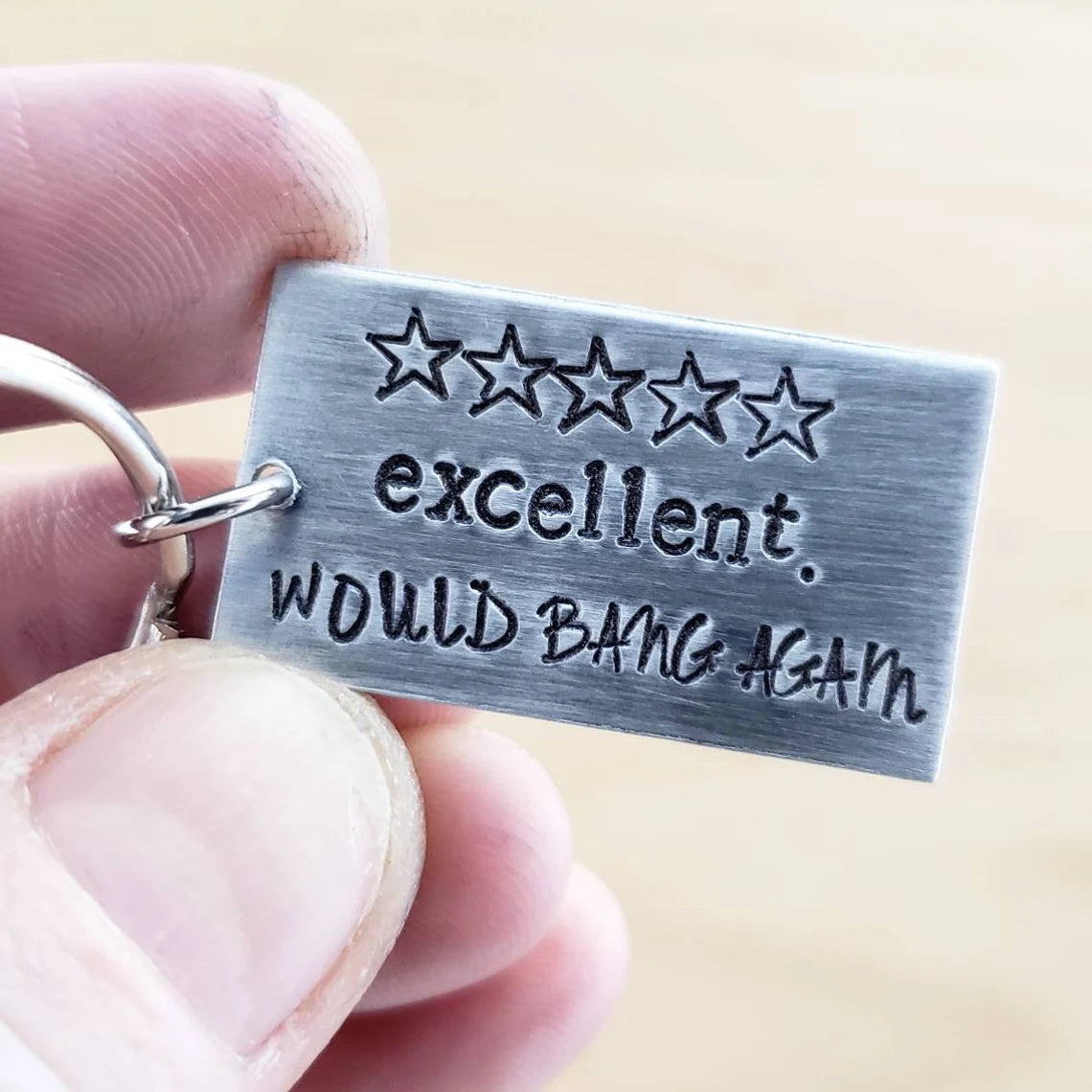 Five star skills keychain