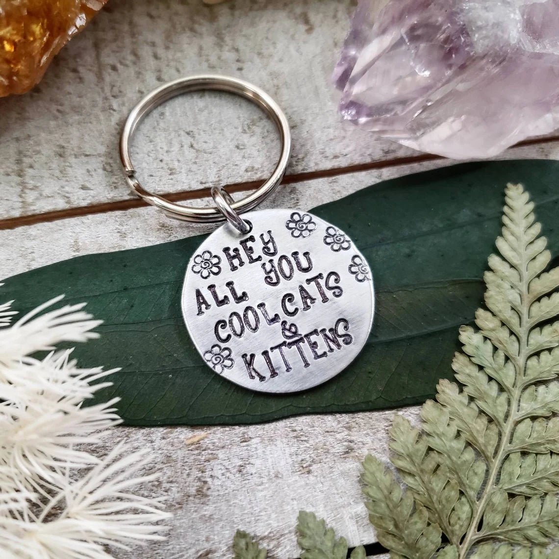 Hey all you cool cats and kittens Keychain