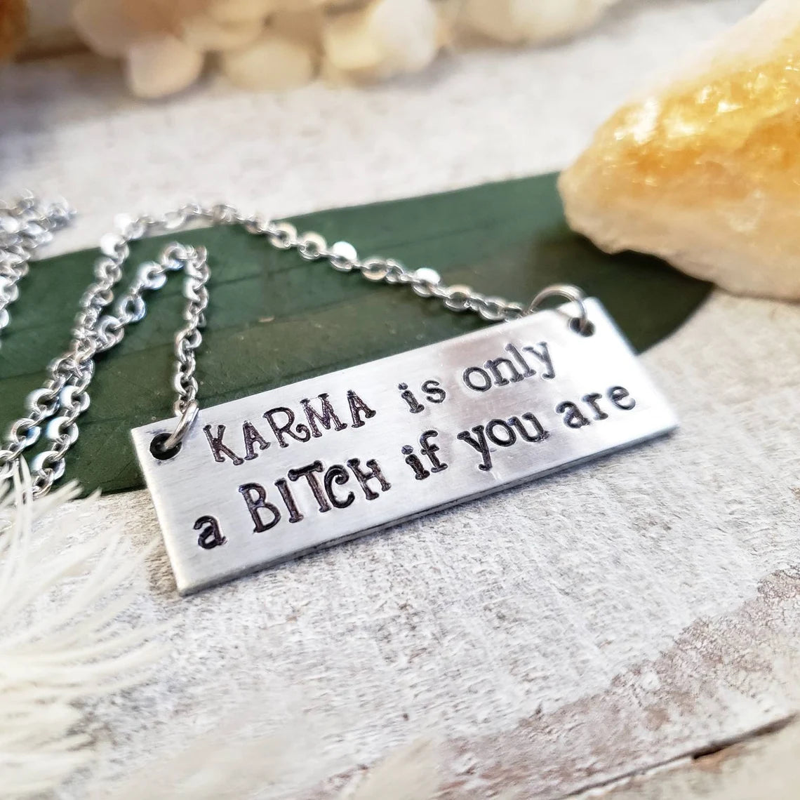 Just Karma necklace
