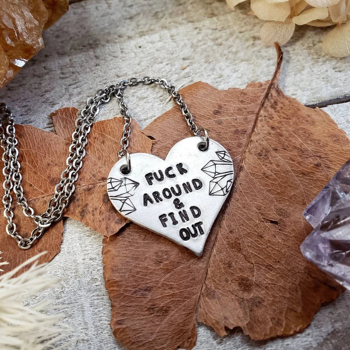 F*ck around and find out necklace