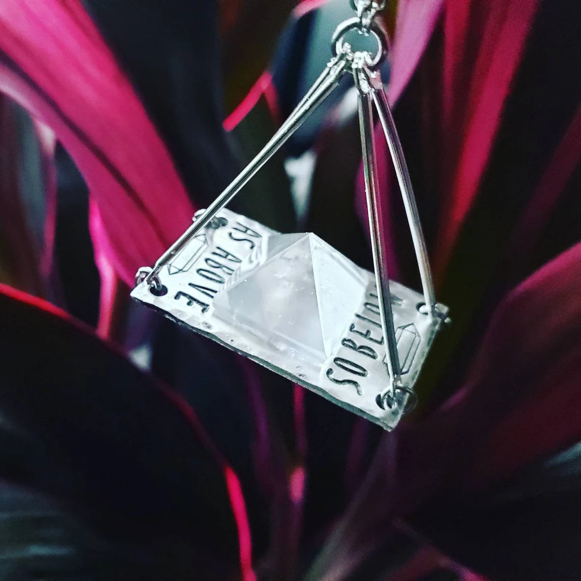 As above - So below car mirror charm