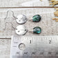 Nature forest Labradorite earrings