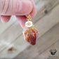 Raw Citrine necklace | North star charm-Wanderlust Hearts