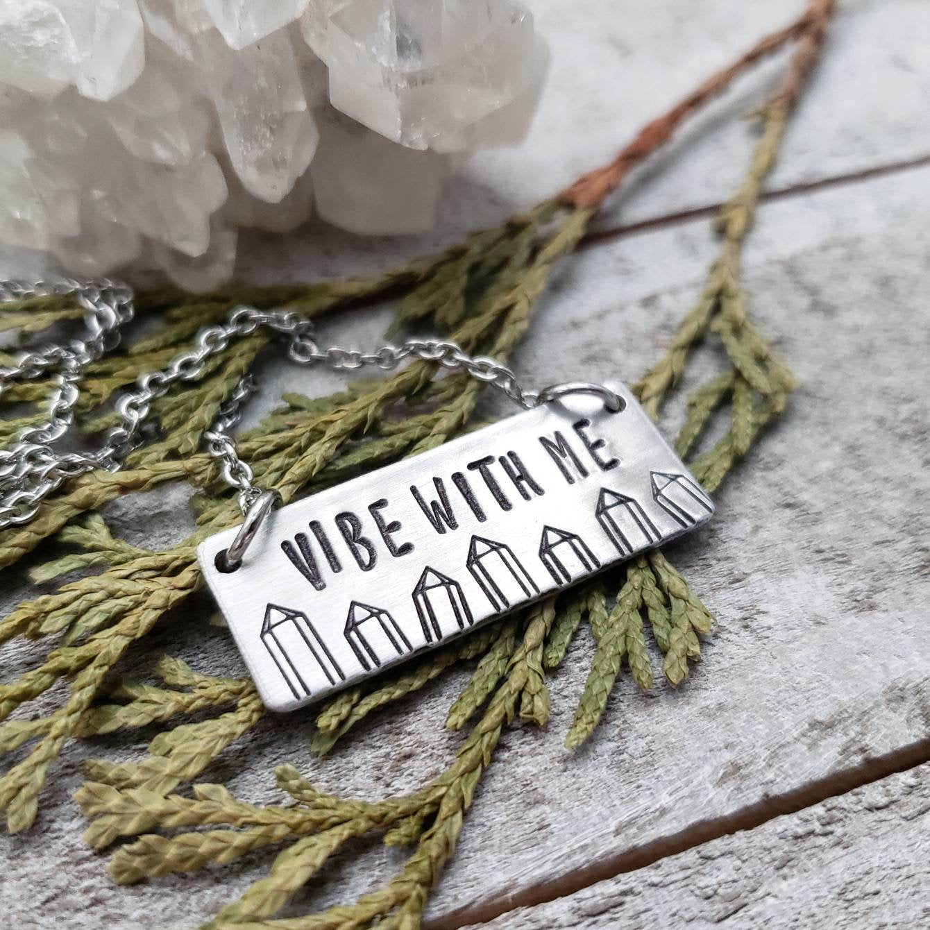 Vibe with me necklace
